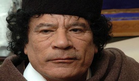 تظاهرات حامیان معمر قذافی در شرق لیبی