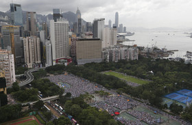 دستگیری 511 تن از معترضان هنگ‌کنگی