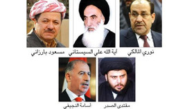 5 بازیگر اصلی سیاست در عراق