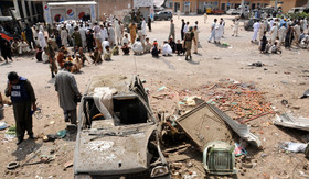 کشته و زخمی شدن بیش از 80 نظامی پاکستان در حمله طالبان