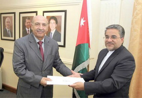 اردن استوارنامه سفیر جدید ایران را دریافت کرد