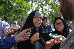 فائزه هاشمی: ما را به دادگاه مهدی راه ندادند