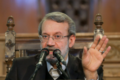 لاریجانی پس از قرائت سوگند: اعضای هیات رئیسه امتحان خوبی برای تواشیح ندادند