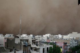 طوفان تهران تا 2ساعت دیگر ادامه دارد