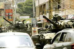 وقوع درگیری بین افراد مسلح و ارتش لبنان در منطقه طرابلس