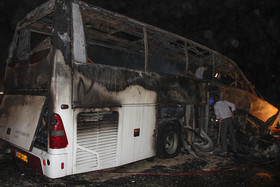 انفجار در مسیر اتوبوس زائران ایرانی