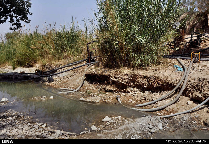 اکثر چشمه‌های آذربایجان‌شرقی خشک شده‌اند