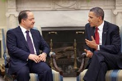 بررسی اوضاع عراق محور دیدار مسعود بارزانی و اوباما در کاخ سفید