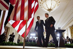 دیوید کامرون برای مذاکره با اوباما به آمریکا می‌رود