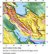 کاهندگی امواج زلزله با فرکانس بالا در نیمه شرقی ایران بررسی شد
