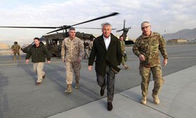 سفر چاک هاگل به افغانستان