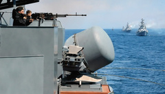آغاز مرحله عملیاتی رزمایش‌ دریایی روسیه- چین