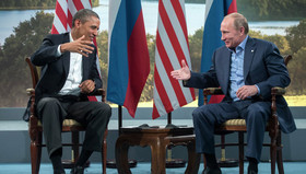 پیشنهاد پوتین به اوباما برای بازگشت ثبات به اوکراین