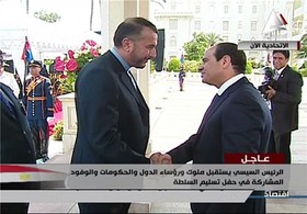 دیدار امیرعبداللهیان با رییس‌جمهور مصر
