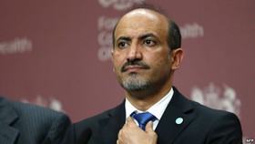 سفر دو روزه رئیس ائتلاف محالفان سوریه به عربستان