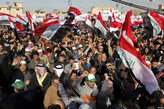 تظاهرات گسترده عراقی‌ها با درخواست اصلاح دستگاه قضایی