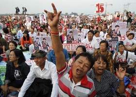 تاکید مخالفان تایلندی بر گسترش اعتراض‌ها سه روز مانده به انتخابات