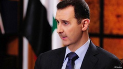 پیام تبریک اسد به عبدالفتاح سیسی