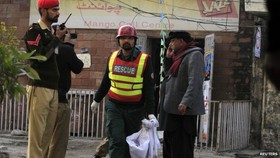کشته شدن 14 تن در انفجار راولپندی پاکستان