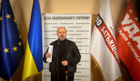 رئیس‌جمهوری موقت اوکراین رئیس نیروهای مسلح شد