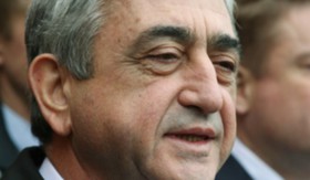 تبریک سال نو رییس‌جمهور ارمنستان به روحانی