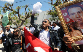 تظاهرات در تونس با درخواست محاکمه مجدد اعضای نظام سابق