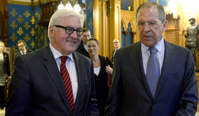 تاکید روسیه و آلمان بر برگزاری مذاکرات در مورد بحران اوکراین