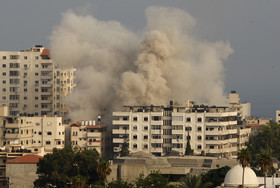 از سرگیری حملات وحشیانه رژیم صهیونیستی به نوار غزه