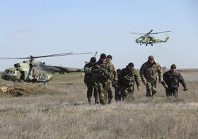 کی‌یف سربازان روسیه را به مین‌گذاری خاک اوکراین متهم کرد