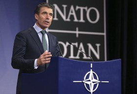 راسموسن: ناتو در شرق اروپا سلاح‌ اتمی یا نیروی جدید مستقر نمی‌کند
