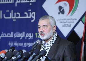 هنیه: با معرفی اخوان‌المسلمین به عنوان تروریست مخالفیم/ سال 2014 سال آشتی فتح و حماس است