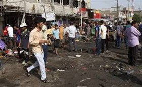 39 کشته و زخمی طی انفجاری در مراسم عزاداری در شمال بغداد