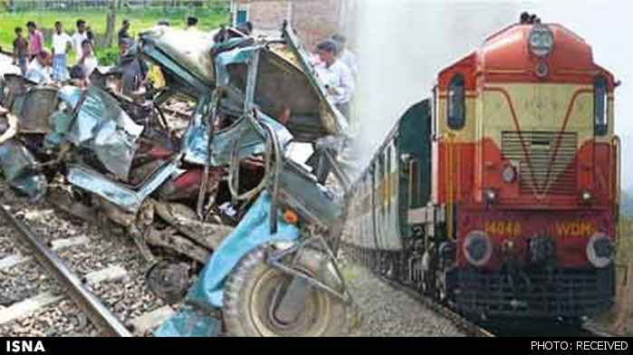 برخورد مرگبار دو قطار در هند
