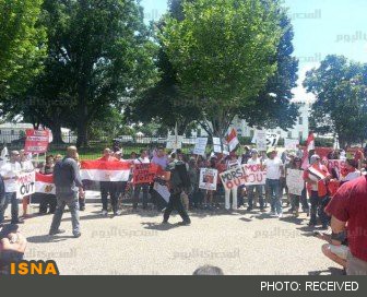 تظاهرات مصری‌های اروپا و آمریکا در همبستگی با هموطنانشان