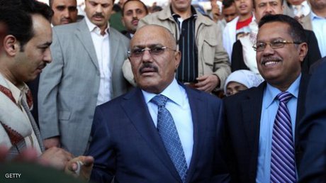 واکنش عبدالله صالح به پایان عملیات "طوفان قاطع" در یمن