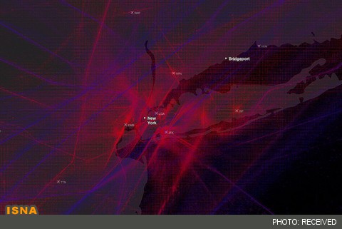 تجسمی از پرواز هواپیماها + تصاویر