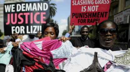 چمن‌زنی، مجازات تجاوز به دختر 16 ساله کنیایی