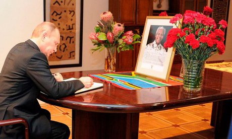 پوتین: ماندلا انسان‌مدار بزرگ قرن 21 بود