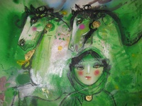 آثاری از اویسی و استپانیان در پاریس به روی دیوار می‌رود