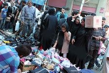 بازار "عبدالحمید" از عرش به فرش