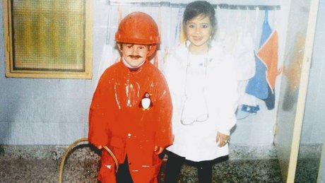 اولین شغل مسی + عکس