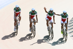 رقابت رکابزنان ایران برای کسب مدال برنز "تیم اسپرینت"/ هفتمی ایران در مقدماتی تعقیبی تیمی