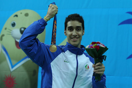 خدابخشی پانزدهمین طلایی ایران+فیلم