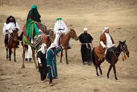 بازسازی واقعه غدیر خم در سمنان