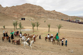 بازسازی واقعه غدیر خم در سمنان