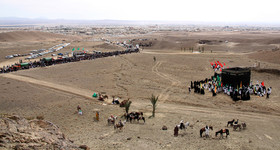 بازسازی واقعه غدیر خم در سمنان