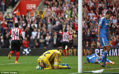 تصمیم جالب بازیکنان ساندرلند پس از دریافت 8 گل از ساوتهمپتون