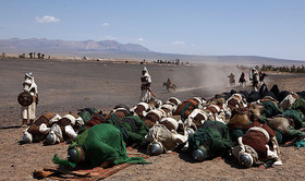 یادی از نماز روز عاشورا در ظهر عاشورا