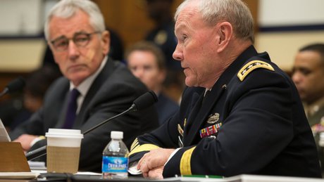 اظهارات هاگل و دمپسی درباره شرایط گسترش جنگ در عراق و سوریه