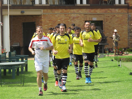 نخستین تمرین تیم ملی در ژوهانسبورگ +عکس